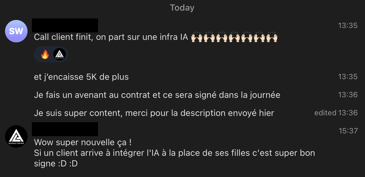 Témoignage Business Partner