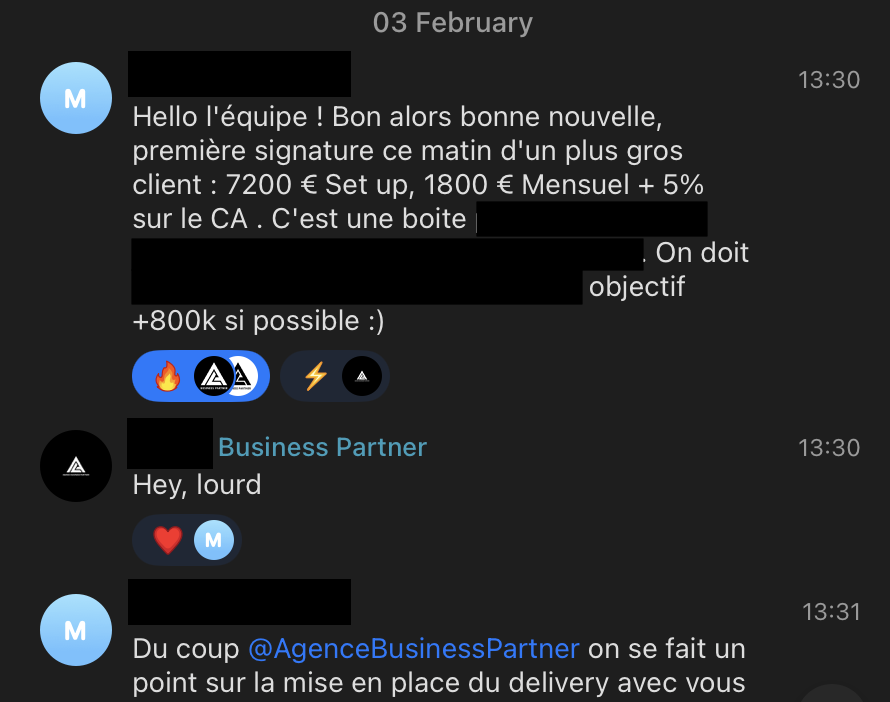 Témoignage Business Partner