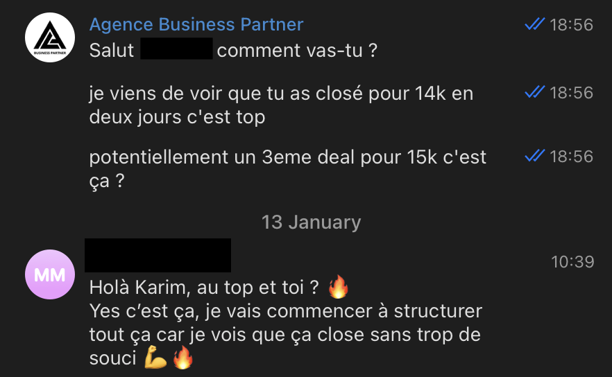 Témoignage Business Partner