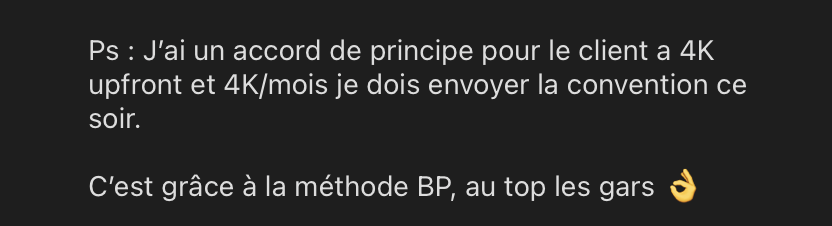 Témoignage Business Partner