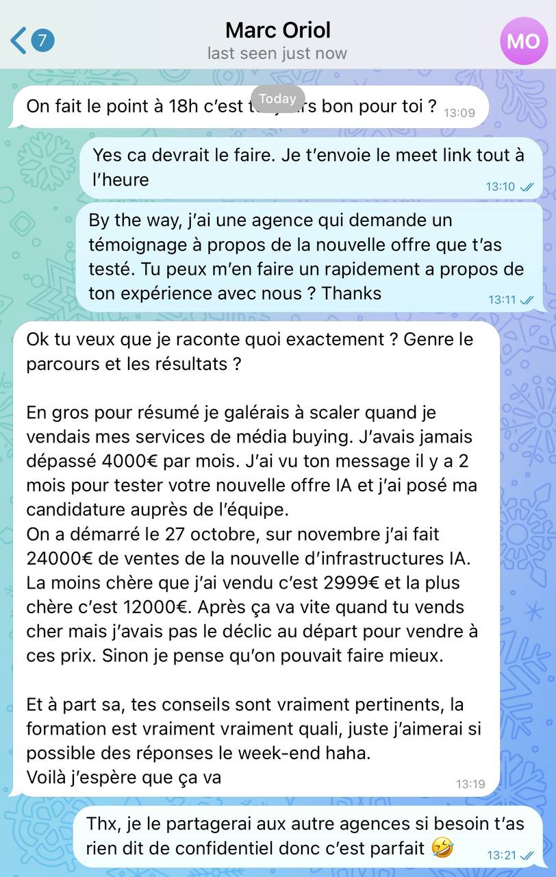 Témoignage Business Partner