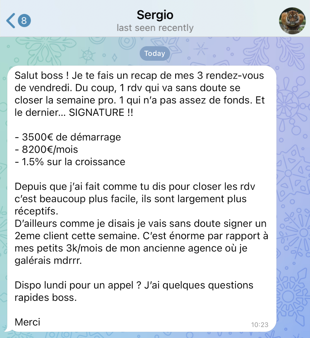 Témoignage Business Partner