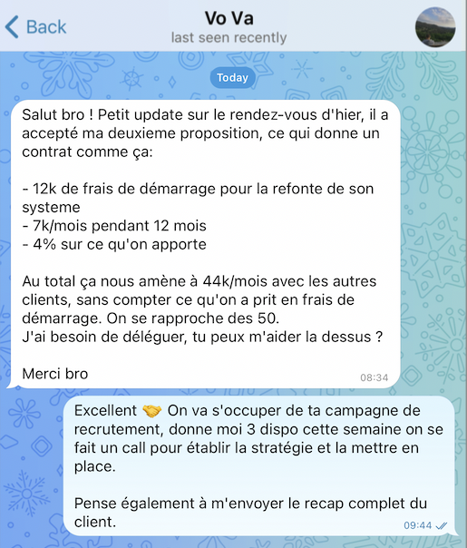 Témoignage Business Partner